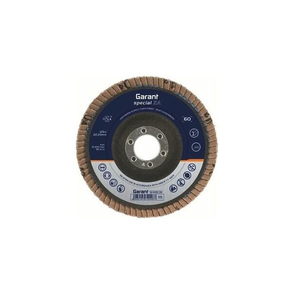 Garant ZA Flap Disc, Dia: 125 mm, Grit: 60 566295 60 - main